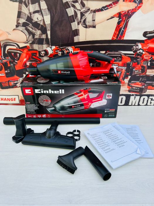 Пилосос акумуляторний Einhell TE-VC 18 Li Solo з Німеччини