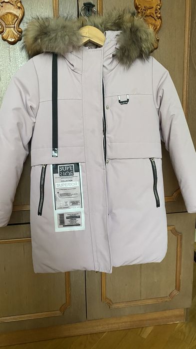 Зимовий плащ в ідеальному стані 122 см