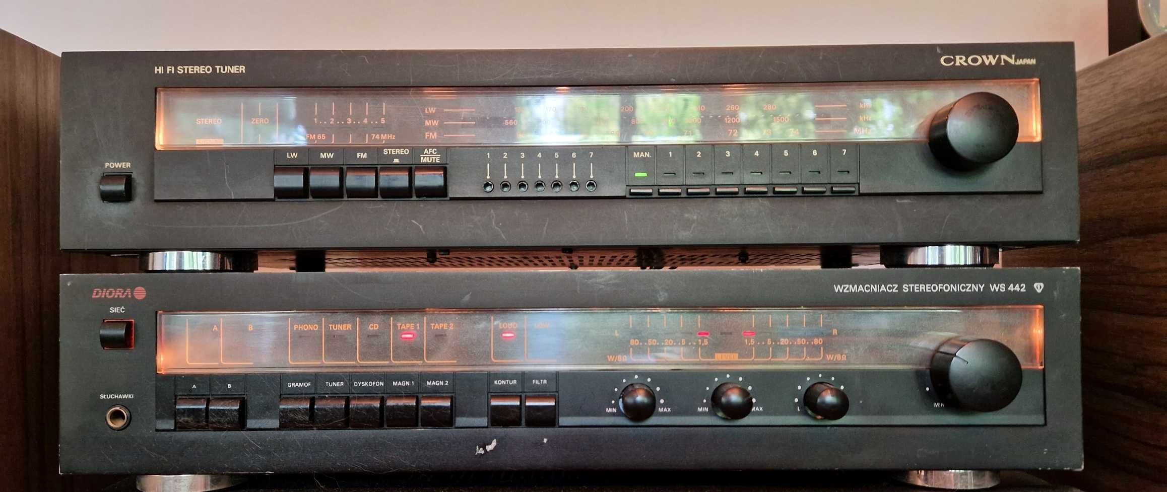 Wieża UNITRA DIORA z magnetofonem Technics RS-TR333 Klasyk PRL-Zamiana