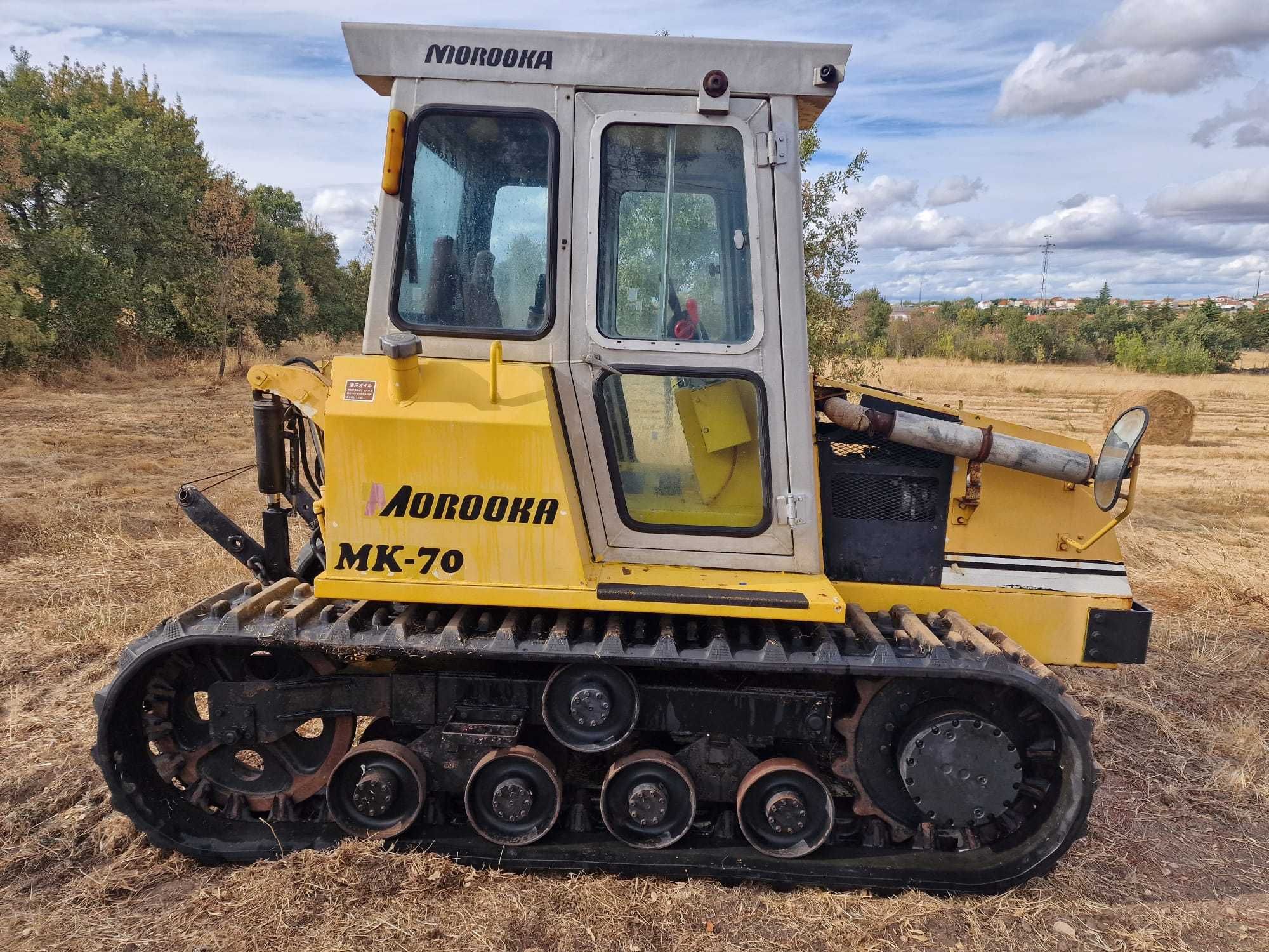 Trator de lagartas / Lagarteiro Morooka MK 70 - Fabrico Japonês - 70cv
