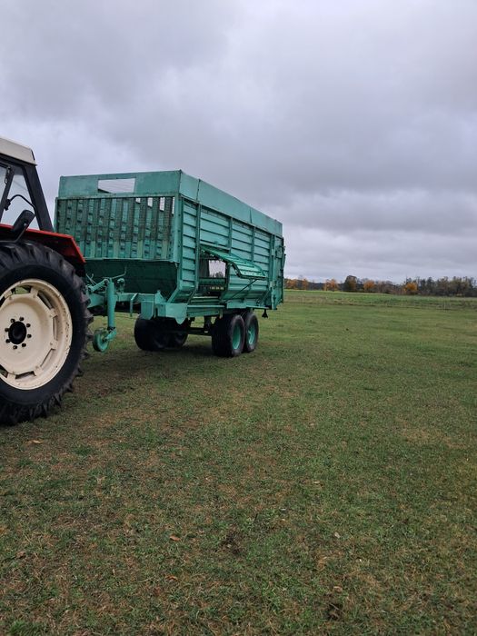 Przyczepa obiętościowa do zielonek class nie krone