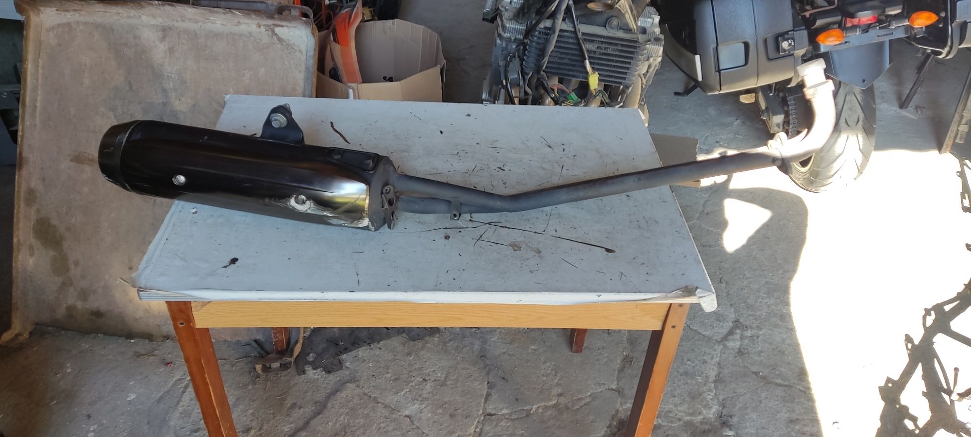 Yamaha tmax 500 wydech tlumik 2004