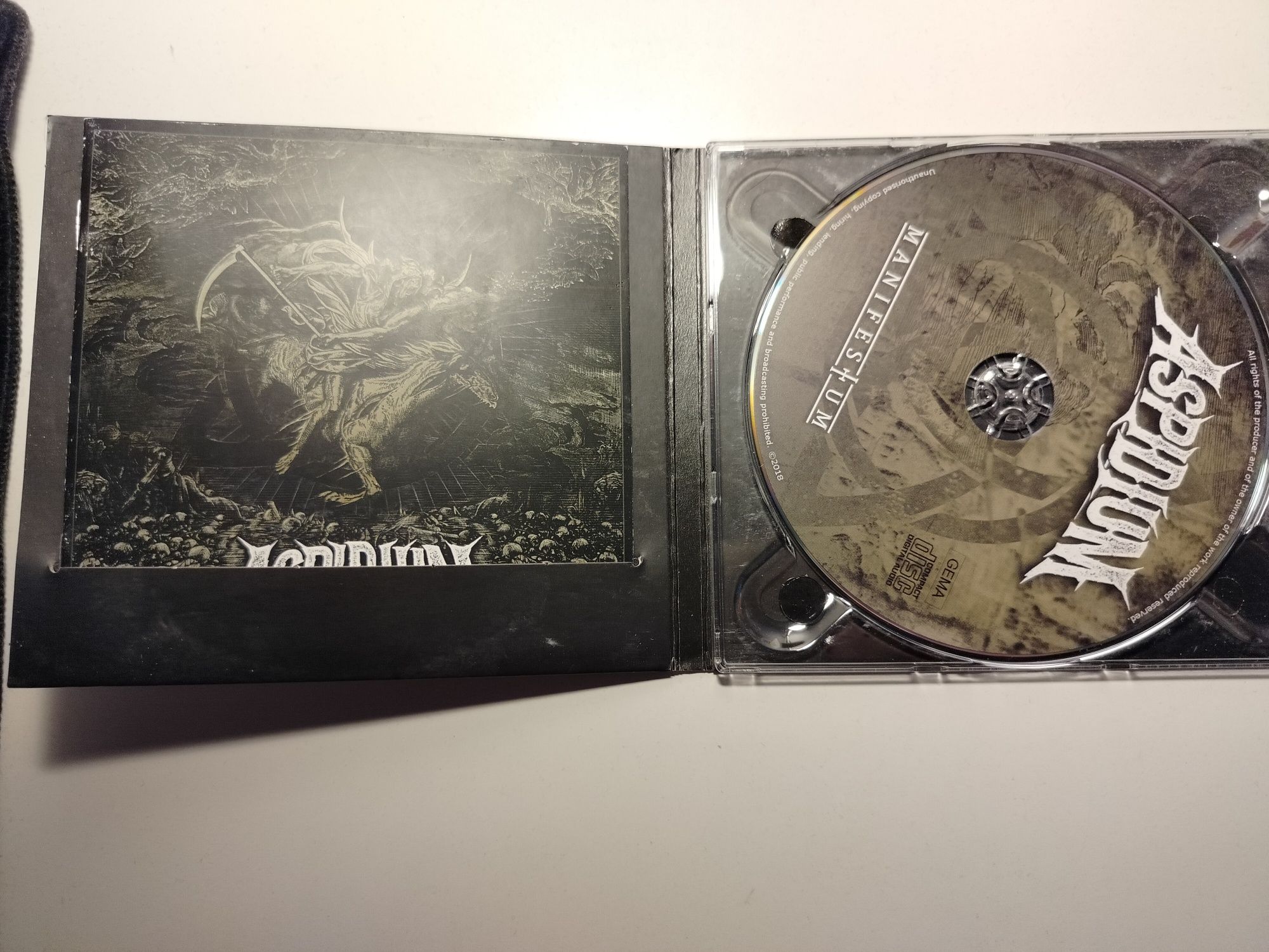 Płyta CD metalowa Aspidium