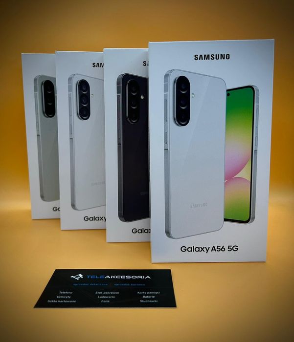 TELEFON SAMSUNG GALAXY A56 5G | 128GB / 256GB | Galeria Różana: 1349,-