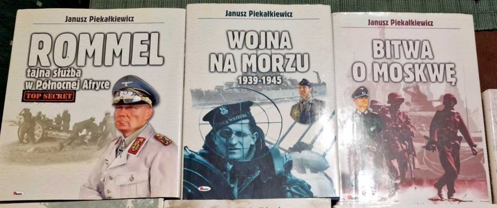 Janusz Piekałkiewicz cykl pozycji albumowych II Wojna Światowa 5 sztuk