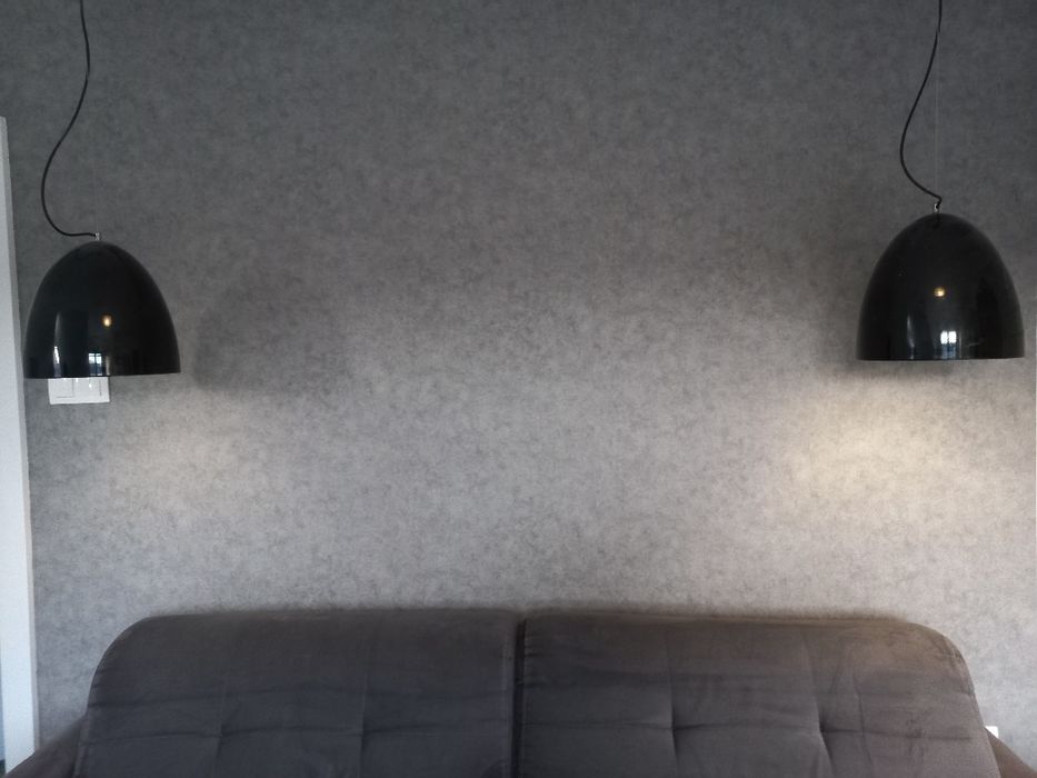 2 lampy loftowe czarne