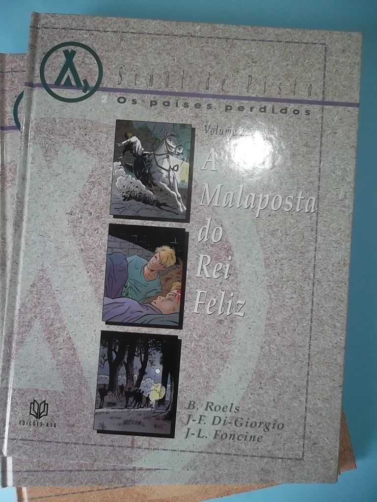 SINAL DE PISTA - 4 volumes (completa) - Edições Asa.