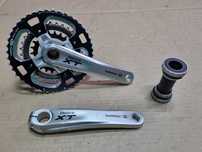 Mechanizm korbowy Deore XT m770, 175