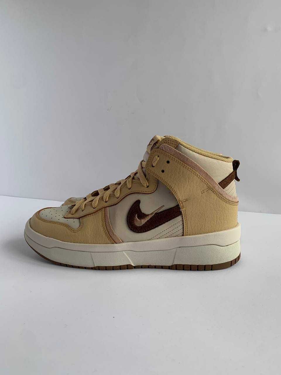 Кроссовки NIKE DUNK High up brown original