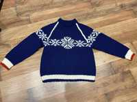 Stylowy sweter dla dziecko 7-8-9 lat w norweskim stylu