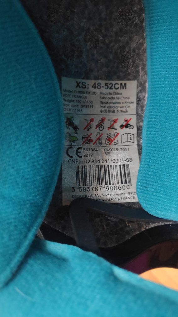 Kask jeździecki Fouganza