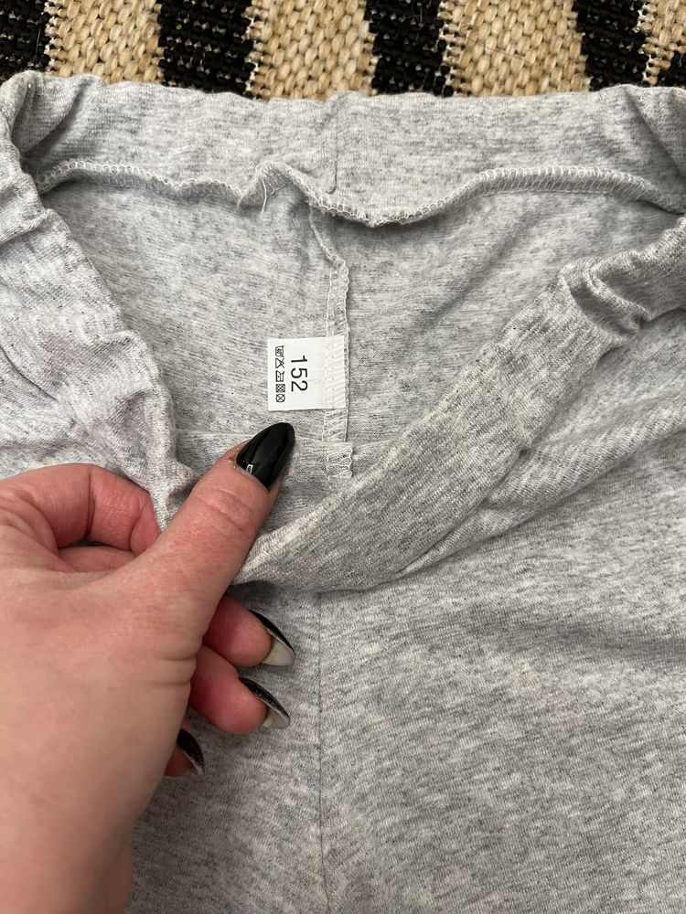 Spodenki szare na w-f