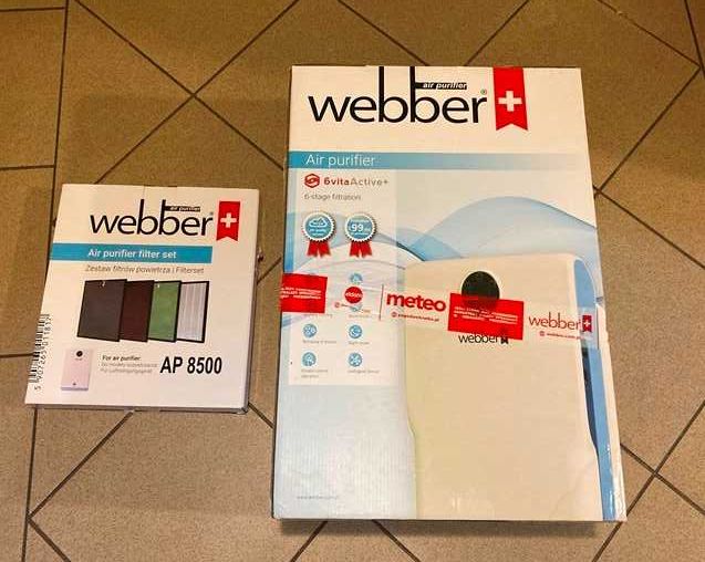 Oczyszczacz powietrza WEBBER + typ OLS-K01A