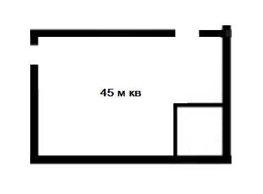 Оренда фасадного приміщення площею 40 м.кв.
