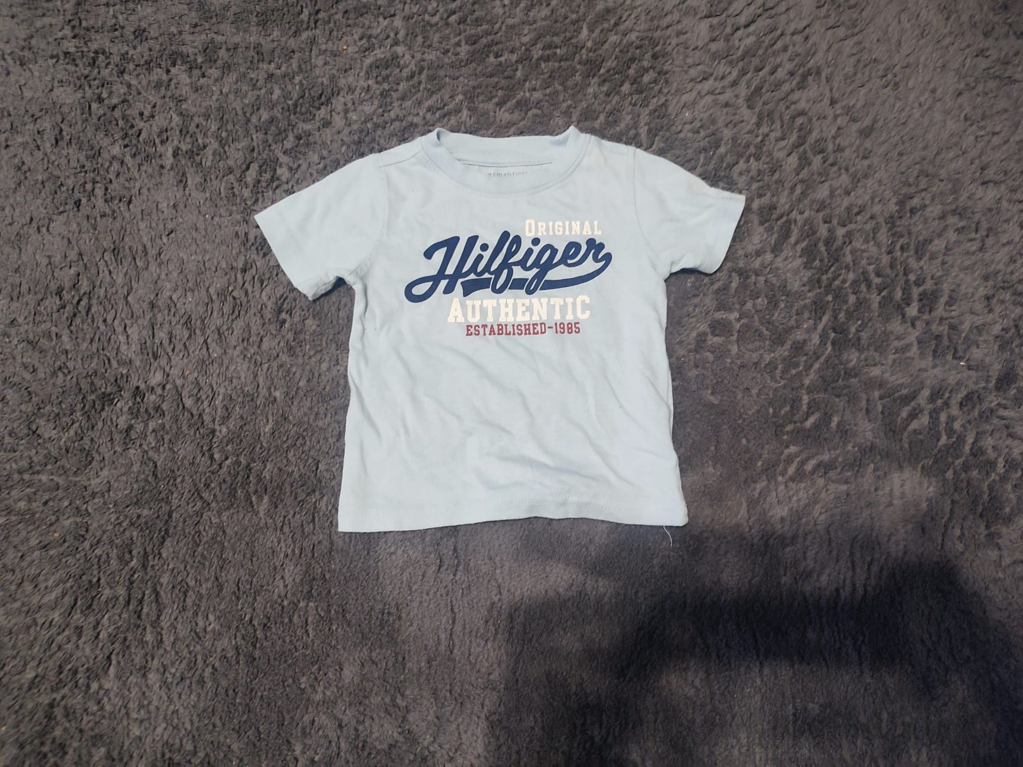 Tommy Hilfiger 18M Miesięcy Dziecięca Koszulka Oryginalna