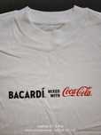 Koszulka t-shirt bacardi coca-cola M
