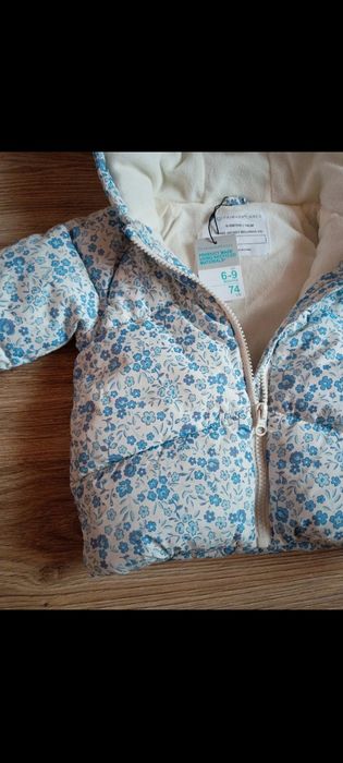 Piękna nowa kurteczka dla dziewczynki rozm 74 Primark;)