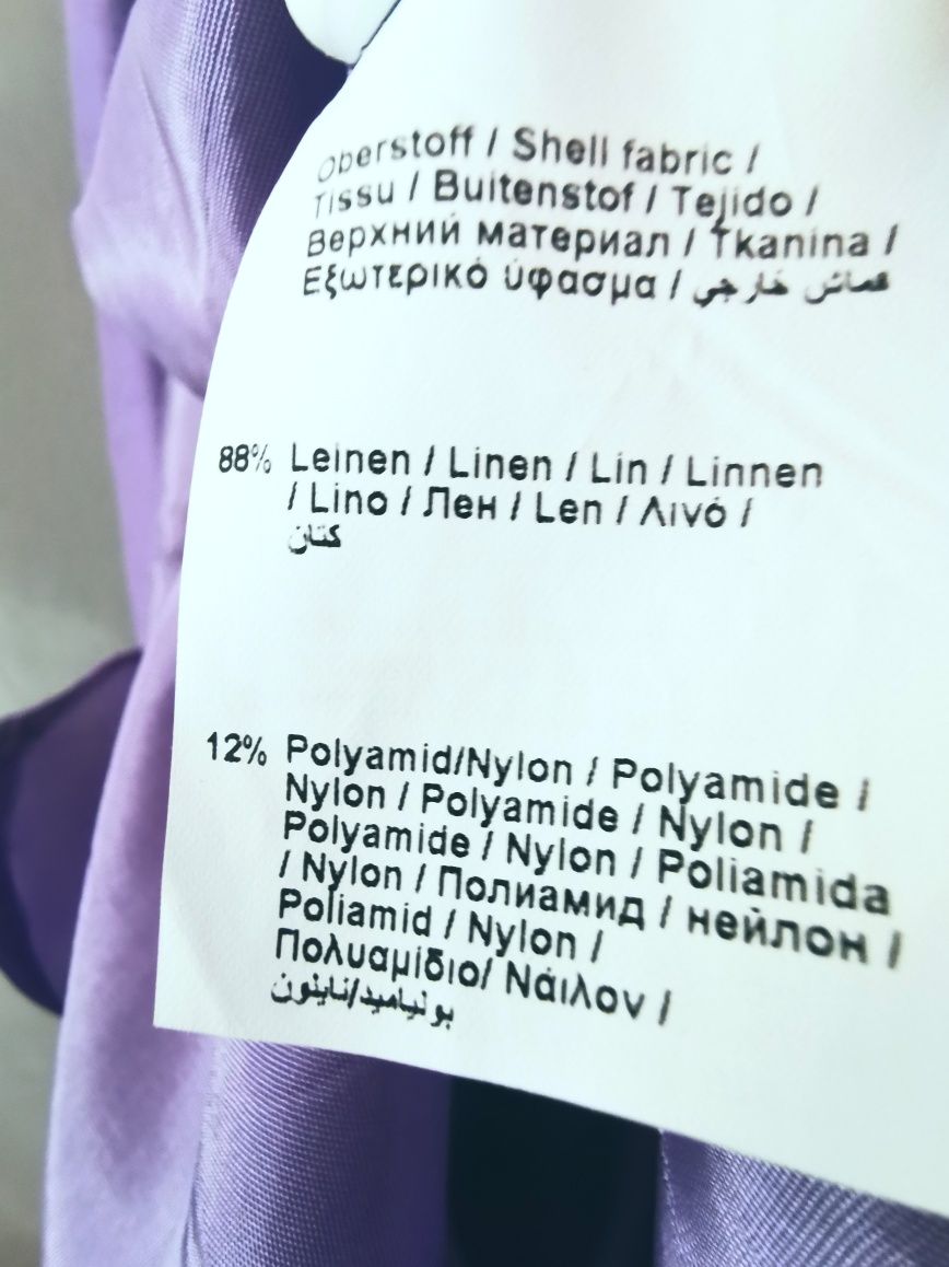 Льняное платье футляр 48-50