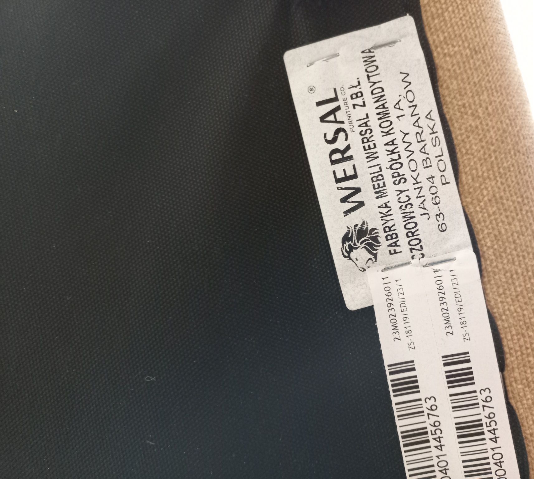 Fotel "Uszak" Dobry Stan Wersal