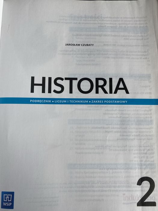 Historia 2. Podrecznik zakres podstawowy.