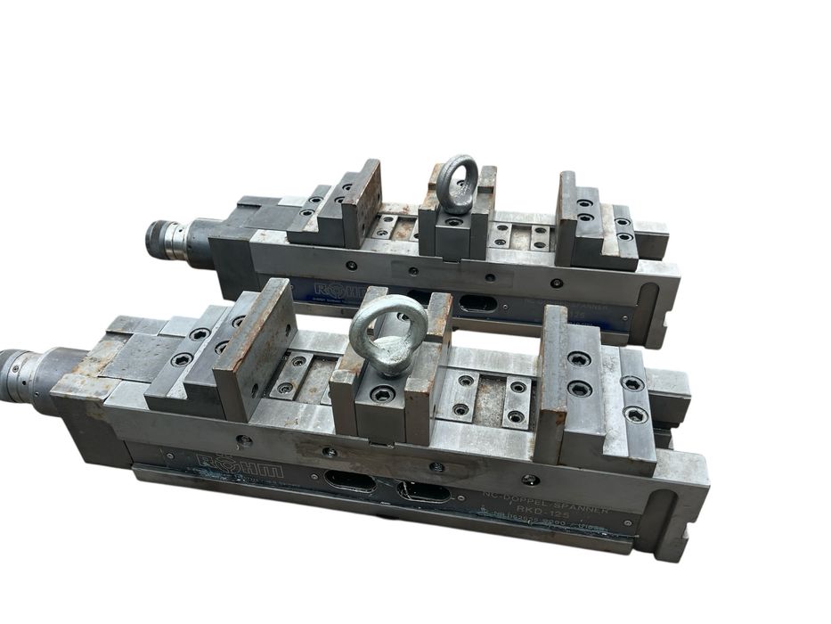 Imadło maszynowe RÖHM RKD-125 NC-Doppelspanner