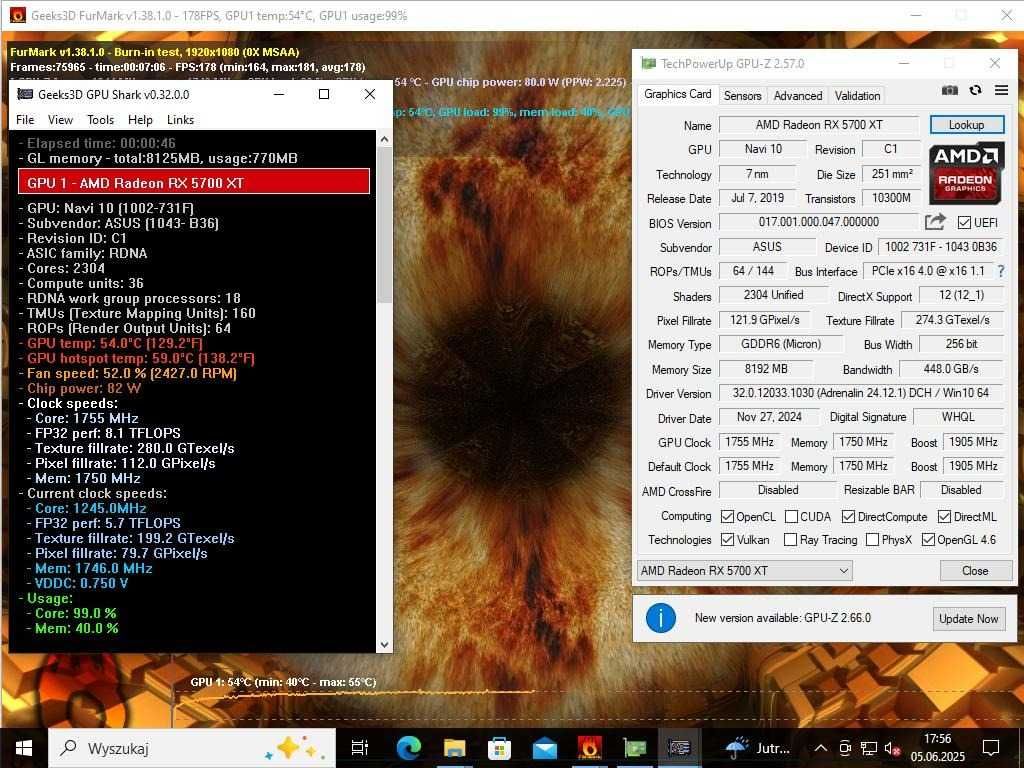 Karta graficzna | RX 5700 8GB GDDR6 | Asus DUAL EVO  | TOPOWY MODEL!