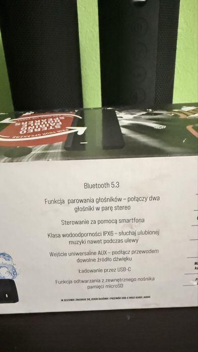 2 glosniki bluetooth 2x20W bt5.3