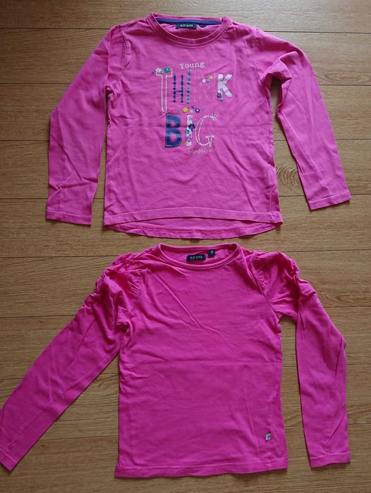 3 bluzeczki z długim rękawem carter's blue seven Zalando rozm. 128