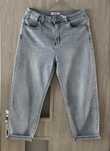 Spodnie jeansowe damskie balony 40
