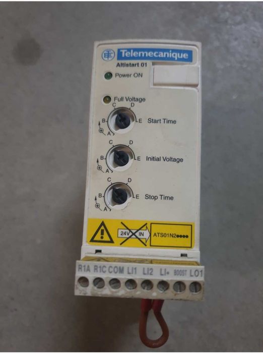 Arrancador suave (soft starter) para motores eletrico.