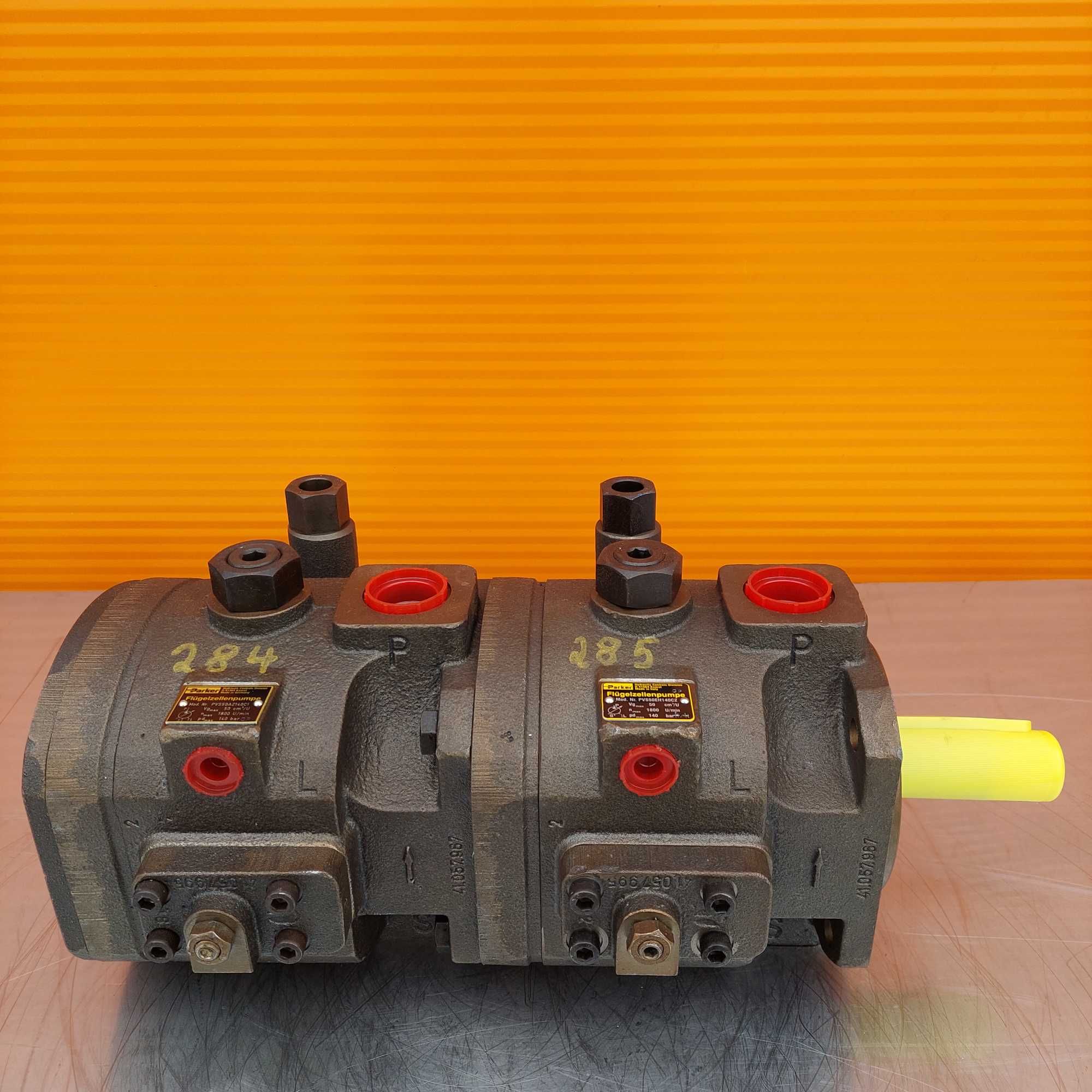 Pompa Hydrauliczna Olejowa Oleju Parker PVS Dwusekcyjna NOWA