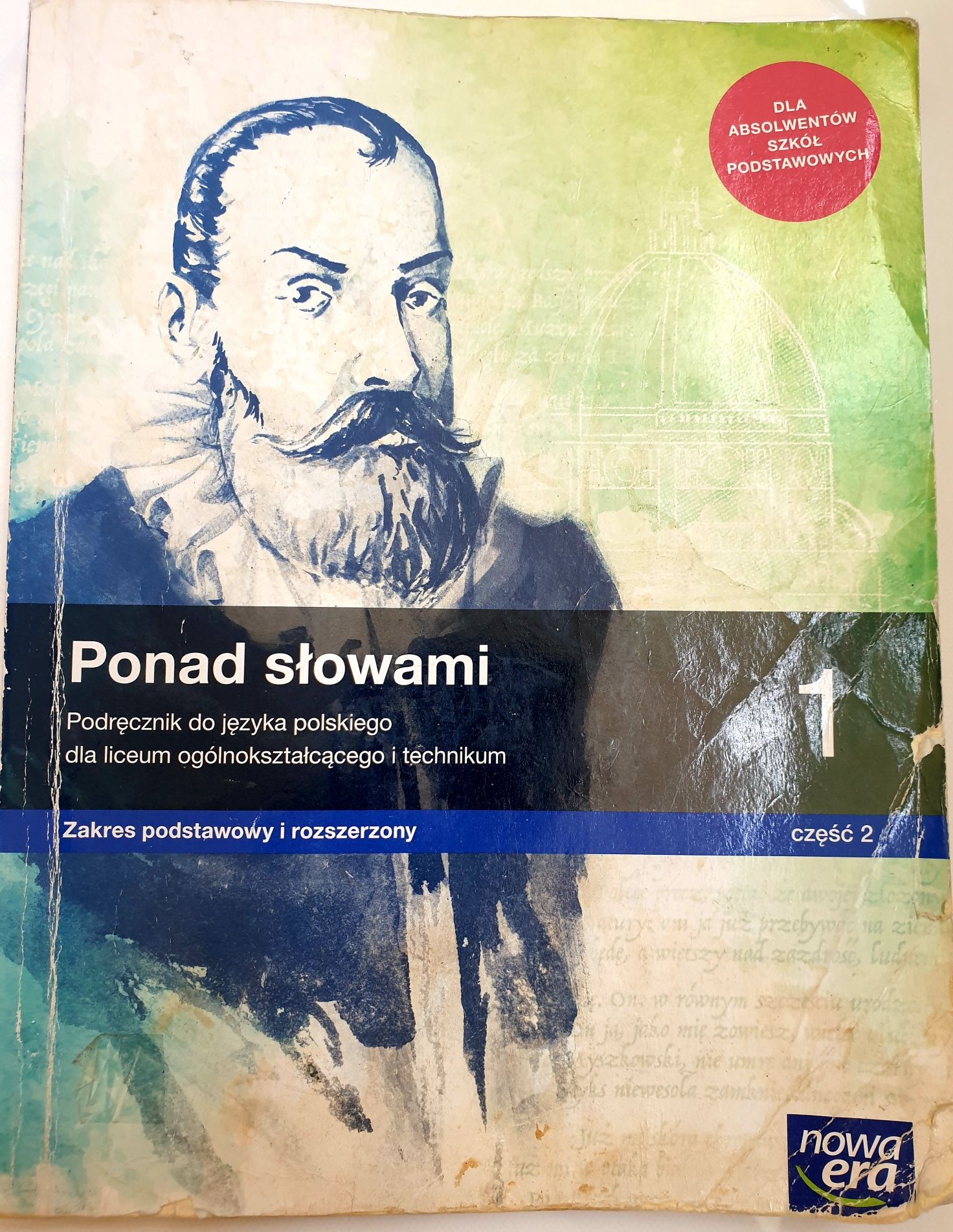 Ponad słowami-1 ,część 2 .Podręcznik dlia języka polskiego