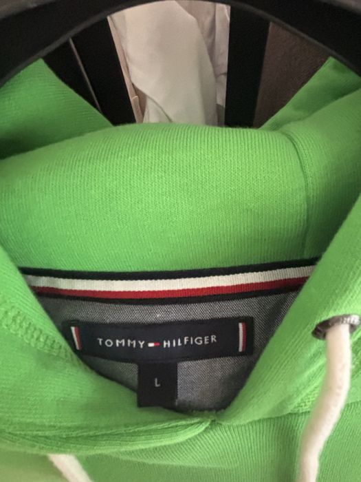Чоловіче зелене худі TOMMY HILFIGER