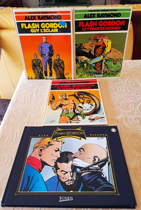 BD - Flash Gordon de Alex Raymond (Ed. Dargaud e Soleil) - Francês