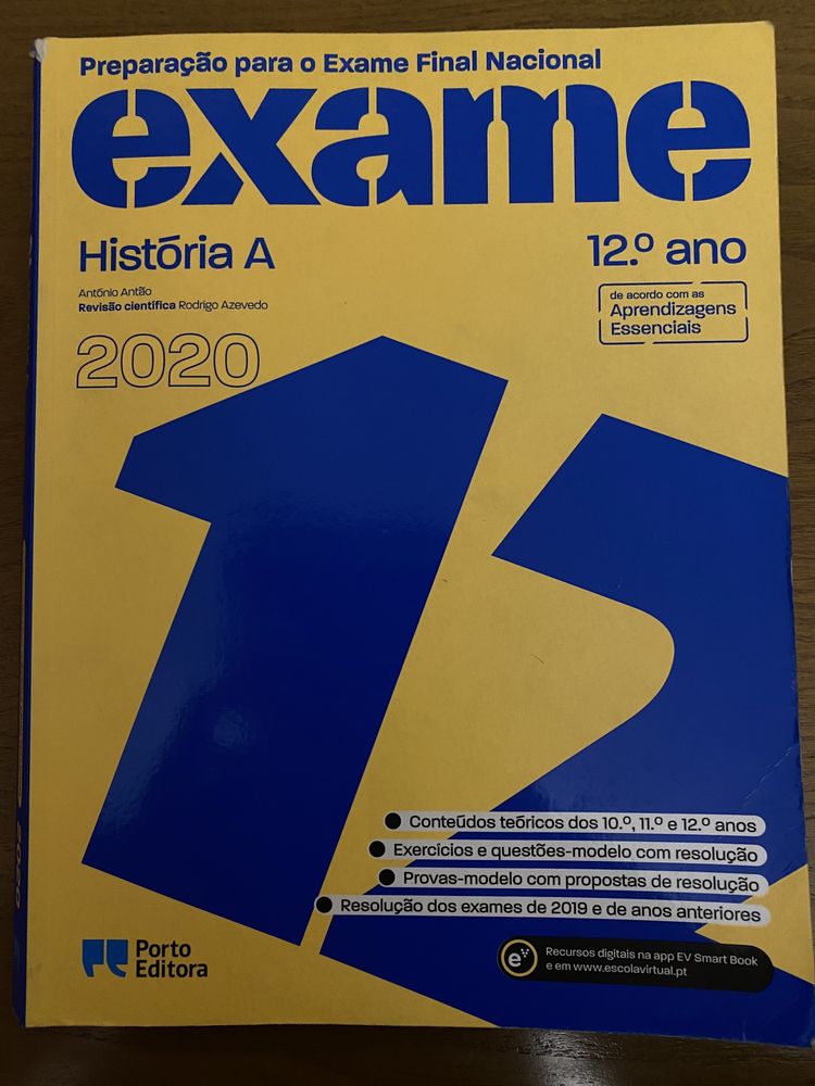 Manual de preparação para o exame de HIstória A