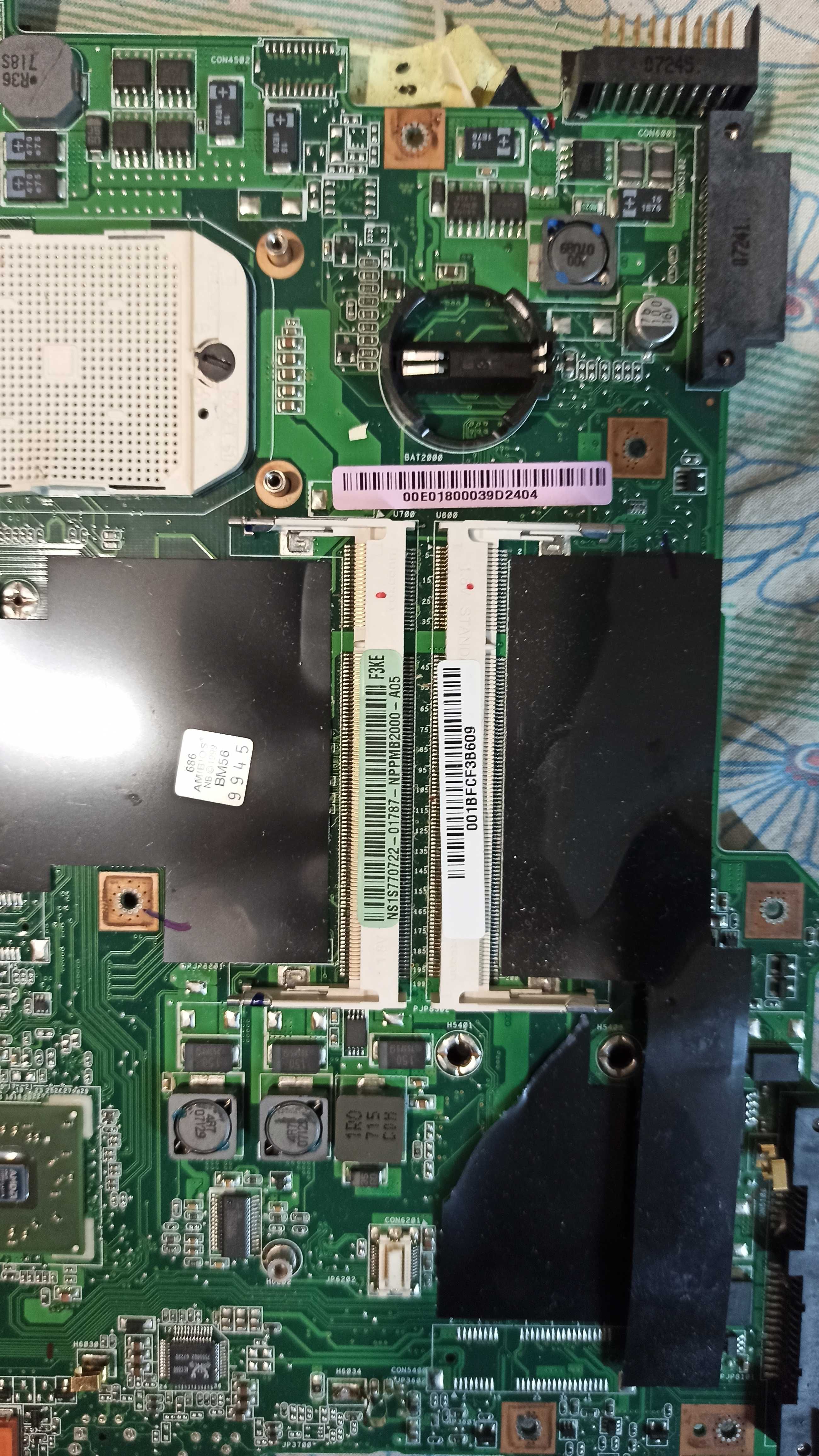 Материнские платы для ноутбуков Asus 2 штуки