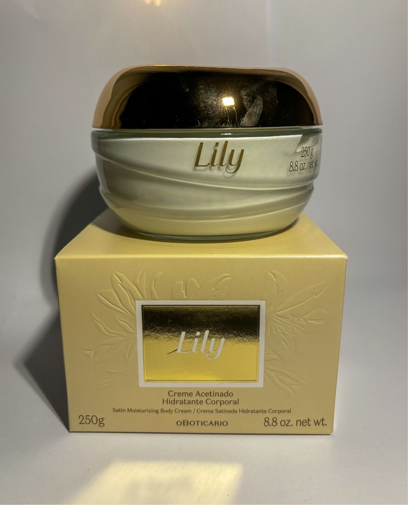 Creme Hidratante Acetinado Lily- 250g