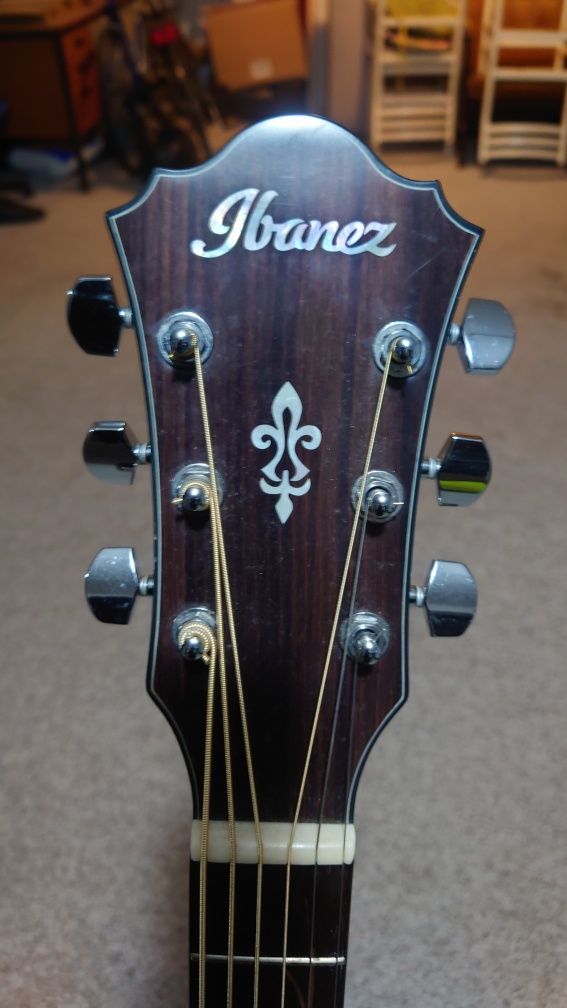 Gitara elektro -akustyczna barytonowa Ibanez AE275BT-LGS Baryton + pok