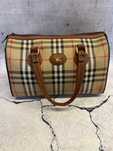 Burberry vitage kuferek torebka w kratę
