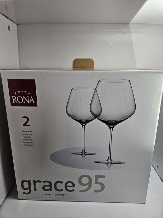 Rona grace 95, винные бокалы 950мл, отличного качества