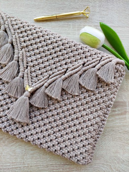 Bolsa Lovely em macramé | NOVO |