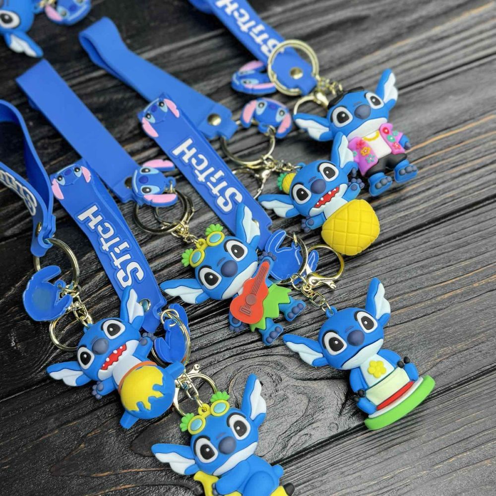 ‼️ХІТ‼️Стіч Лабубу плюшева іграшка-брелок, сюрприз Stitch. Disney.