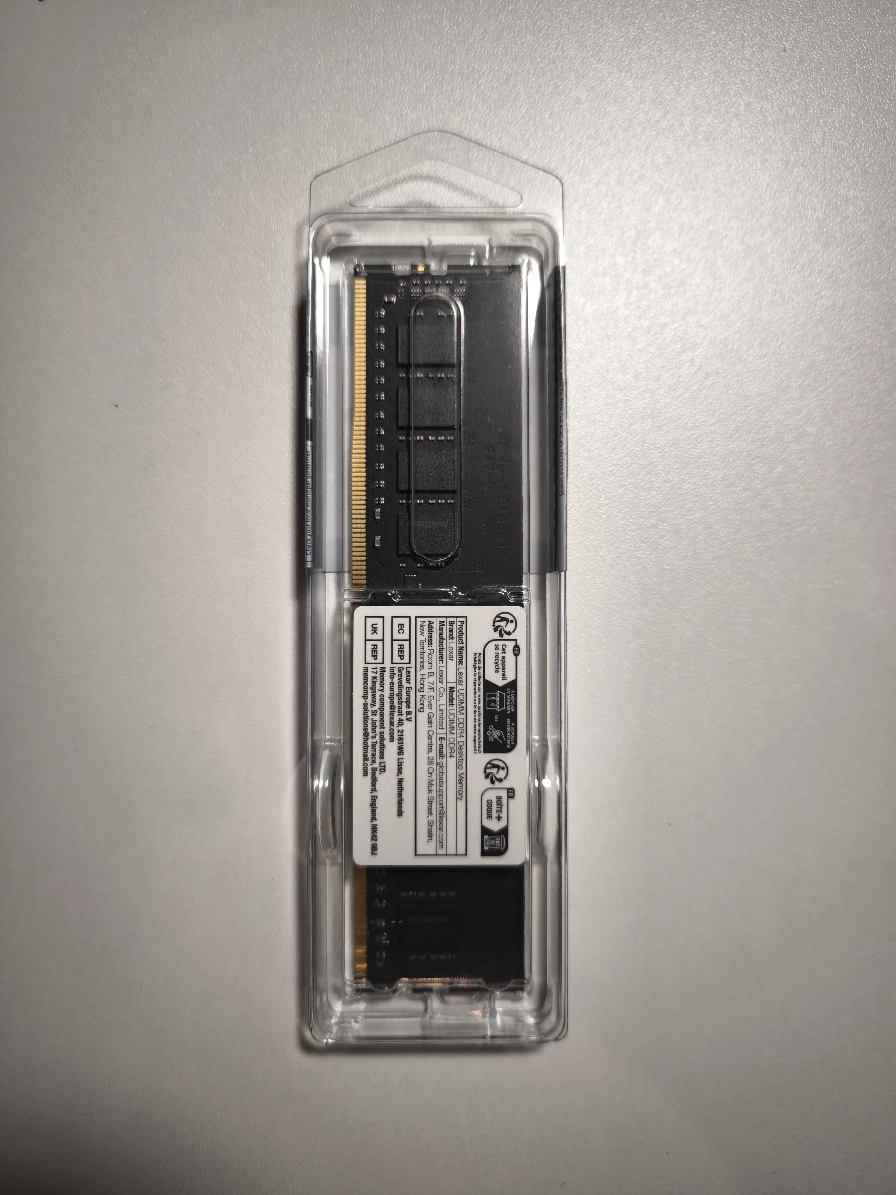 LEXAR 16GB DDR4 CL22 BLISTER 3200MHz(PC4-25600)