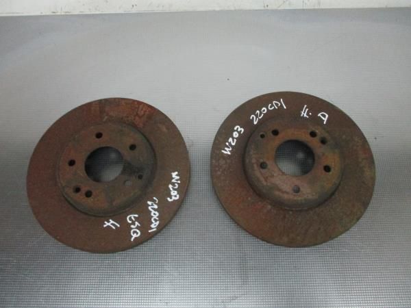 Disco travão frente direito MERCEDES-BENZ Classe C (W203)