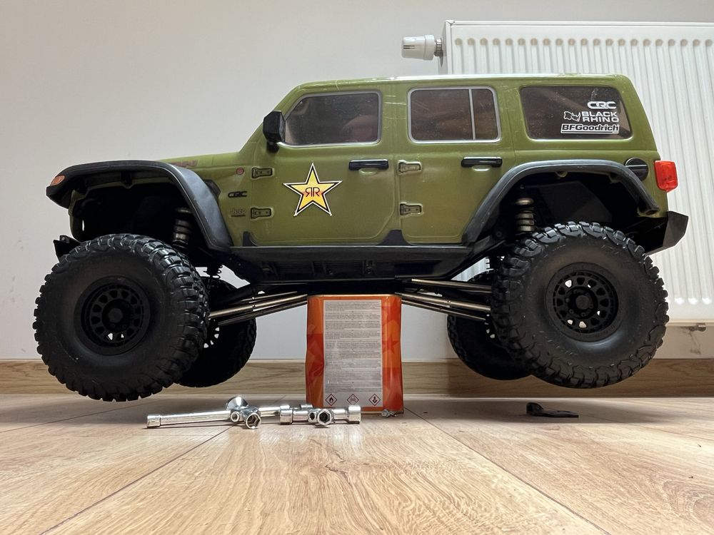Jeep Rubicon Axial Scx6 + oryginalne opakowanie (Trial RC 4x4)
