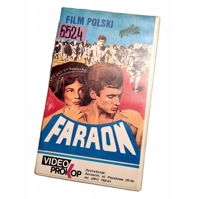 Faraon Film Polski Video Prokop Film Kaseta Video VHS