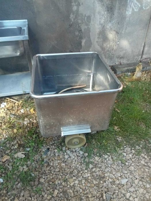 Basen gastronomiczny wózek 500l