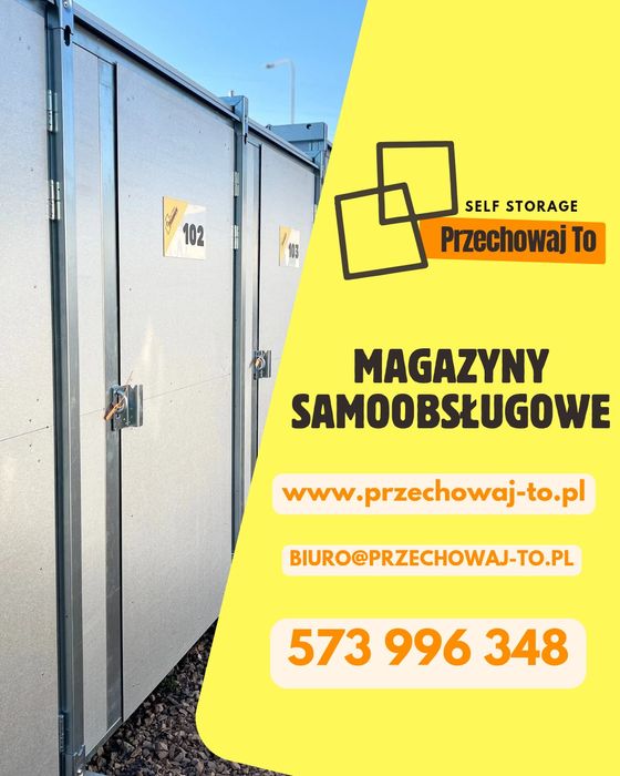 Samoobsługowe Magazyny • Schowki na Wynajem • Kielce – Witosa