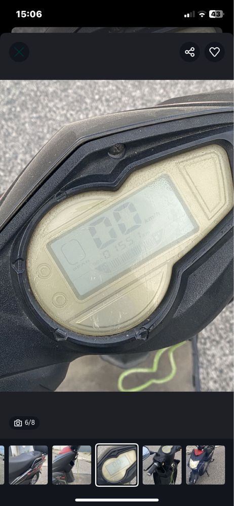 Vortex Five, moto eletrica, não necessita de carta de condução
