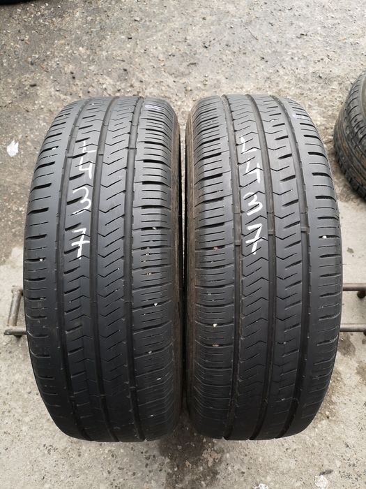 Opony letnie wzmacniane 215/65/16C Hankook 2szt 6,8mm 2018r